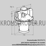 Kromschroder GIK15R02-5B (03155171) регулятор соотношения газ/воздух