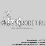 Kromschroder BIO125HB-1100/1035-(2)E (84099990) газовая горелка