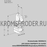 Kromschroder VAD1-/25R/NW-50A (88000631) газовый клапан с регулятором давления
