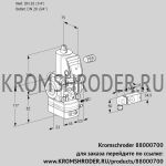 Kromschroder VAG120R/NWAE (88000700) газовый клапан с регулятором соотношения