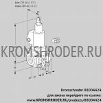Kromschroder VAS340R/LWSL (88004424) газовый клапан