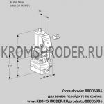 Kromschroder VAG1-/15R/NQBN (88006986) газовый клапан с регулятором соотношения