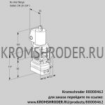 Kromschroder VAD1T-/20N/NQSL-50A (88008462) газовый клапан с регулятором давления