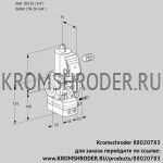 Kromschroder VAH120R/NWAE (88020783) клапан с регулятором расхода