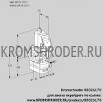 Kromschroder VAH115R/NWBE (88026170) клапан с регулятором расхода