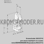 Kromschroder VAD1T25N/NW-100A (88028742) газовый клапан с регулятором давления