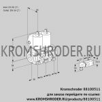 Kromschroder VCS3E50R/50R05NNWL/PPPP/3--3 (88100511) сдвоенный газовый клапан