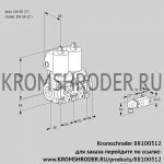 Kromschroder VCS3E50R/50R05NNWSL/PPPP/3--3 (88100512) сдвоенный газовый клапан
