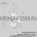 Kromschroder VAD2E50R/40F05FD-100WR/PP/PP (88102117) газовый клапан с регулятором давления