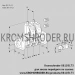Kromschroder VCS3E50F/50F05NNWSR3/4--3/MMMM (88103173) сдвоенный газовый клапан