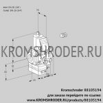 Kromschroder VAH1E20R/20R05HEVQR/MM/PP (88105194) клапан с регулятором расхода