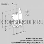 Kromschroder VCS3E50R/50R05NLQSL3/PPPP/PPPP (88105445) сдвоенный газовый клапан