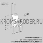 Kromschroder VAS1E15R/15R05NVWL/PP/PP (88105715) газовый клапан