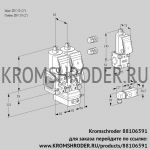 Kromschroder VCH3E50R/50R05FNHEWR3/2-PP/3-ZS (88106591) клапан с регулятором расхода