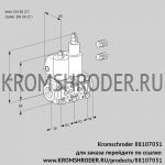 Kromschroder VCS3E50R/50R05NLWL3/PPPP/PPPP (88107031) сдвоенный газовый клапан
