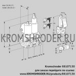 Kromschroder VCS3E50R/50R05NLWSL8/PPBS/-3PP (88107130) сдвоенный газовый клапан