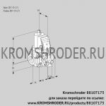 Kromschroder VAS3T50N/50N05NVQSR/PP/PP (88107175) газовый клапан