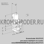 Kromschroder VAH3E50R/50R05HEVWGL/PP/PP (88107653) клапан с регулятором расхода