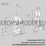 Kromschroder VAG2E50R/50R05GEVWR/-3/BS (88107766) газовый клапан с регулятором соотношения