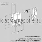 Kromschroder VCS3E50R/50R05NNWL3/PPZS/PPPP (88107855) сдвоенный газовый клапан