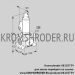 Kromschroder VAS8100F05LWSL3B/PP/PP (88203759) газовый клапан