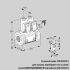 Kromschroder VCS665F05NNWRB/PPP4/4-4- (88204091) сдвоенный газовый клапан