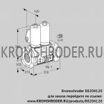 Kromschroder VCS8100F05NNKGL3E/PPEP/PPPP (88204120) сдвоенный газовый клапан