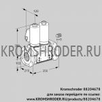 Kromschroder VCS8100F05NNWGL3B/PPPP/MMMM (88204678) сдвоенный газовый клапан
