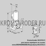 Kromschroder VAS7T80A05NQGLE/MM/34 (88205015) газовый клапан