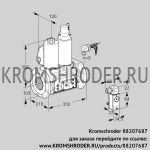 Kromschroder VCS8100F05NLWLE/PP4P/PPEP (88207687) сдвоенный газовый клапан