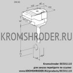 Kromschroder IBH80Z01A/20-30W3E (88301110) дроссельная заслонка