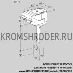 Kromschroder IBH40Z01A/20-60W3T (88302900) дроссельная заслонка