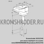 Kromschroder IBH40Z01A/20-30W3TR10 (88302940) дроссельная заслонка
