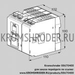 Kromschroder BCU580WC1F3U0D1K1-E (88670400) блок управления горением